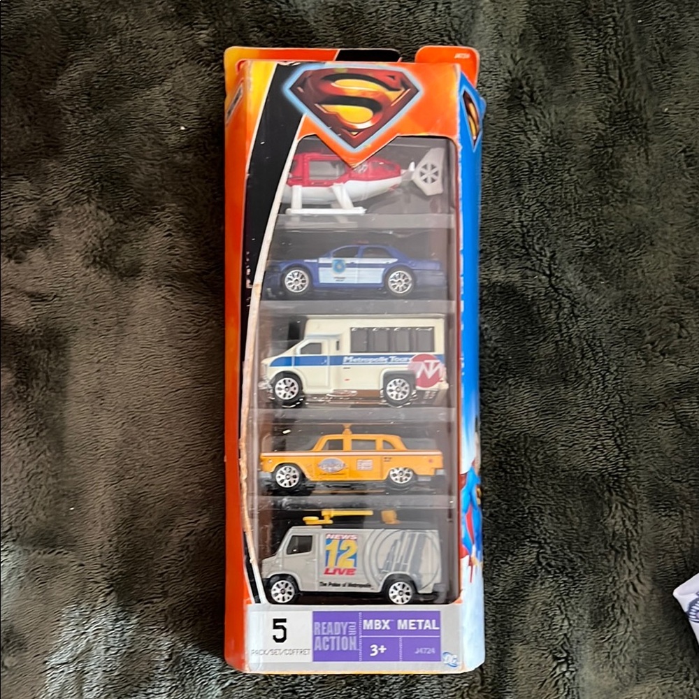 Superman Toy Car Set